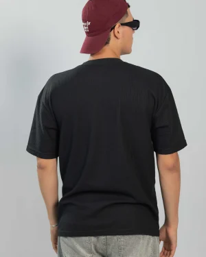 Waffle Black Oversize